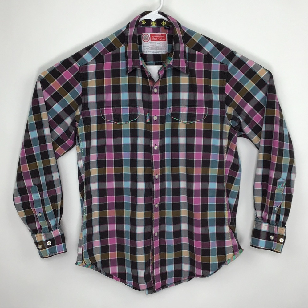 Robert Graham The Freshly Laundered Shirt men’s long sleeve button up medium